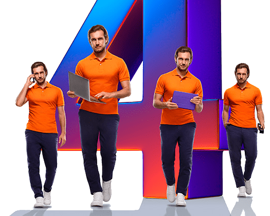 Великолепная четверка Ростелеком в&nbsp;деревня Касьяновка (Орловская область)